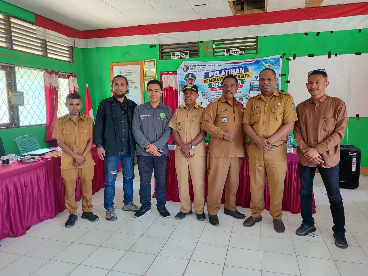 Desa Luba Mulai Perkuat Digitalisasi, Pelatihan Pembuatan dan Pengelolaan Website Digelar